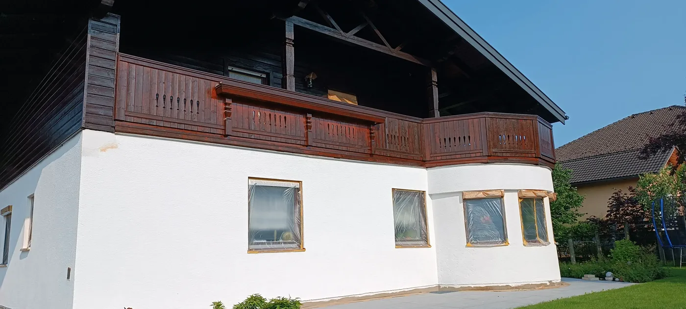Freshly painted house facade (3) – A&G Premium Service, Salzburg
